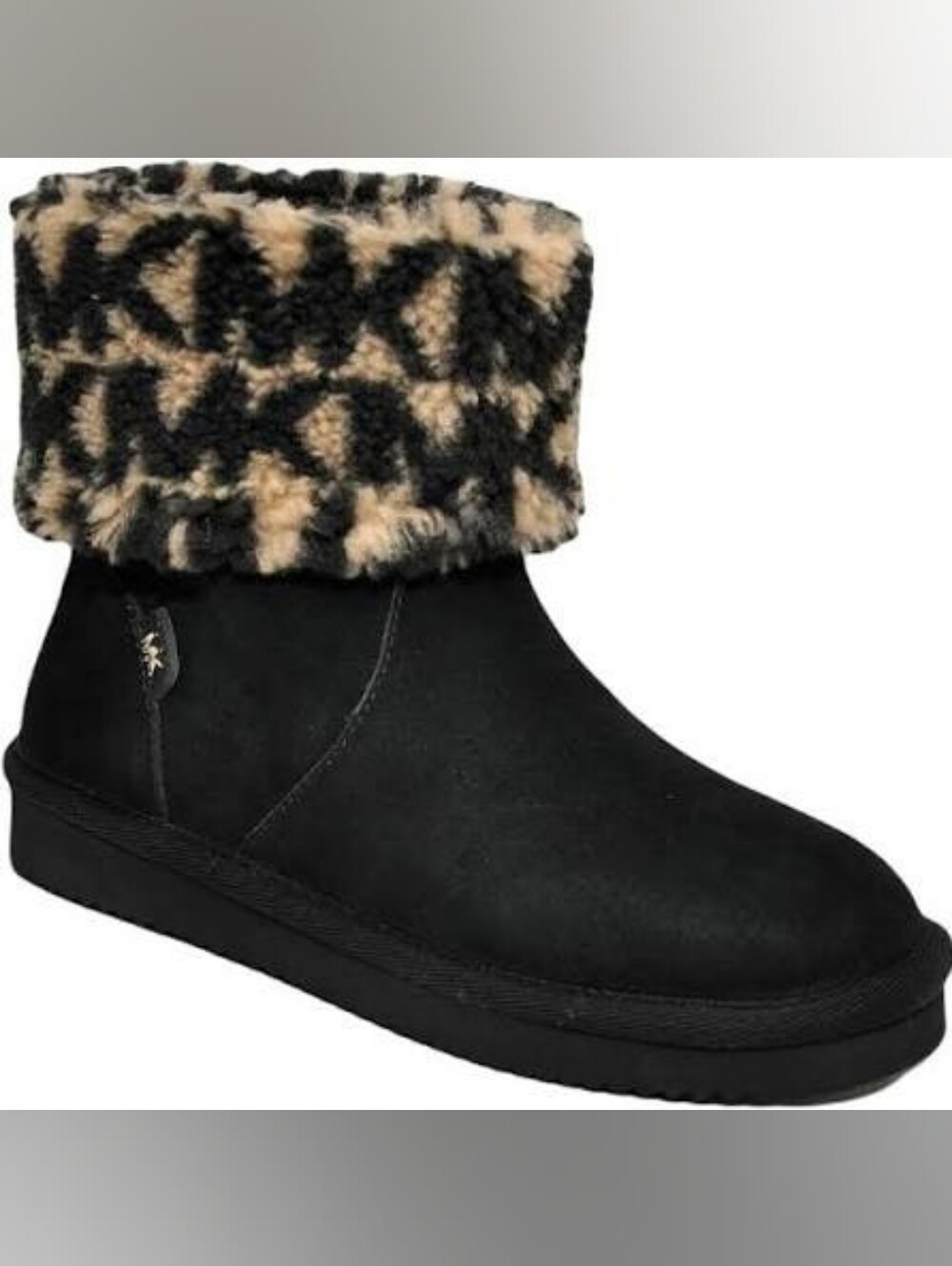 Michael Kors suede Julia Bootie Sz 6 S1-007